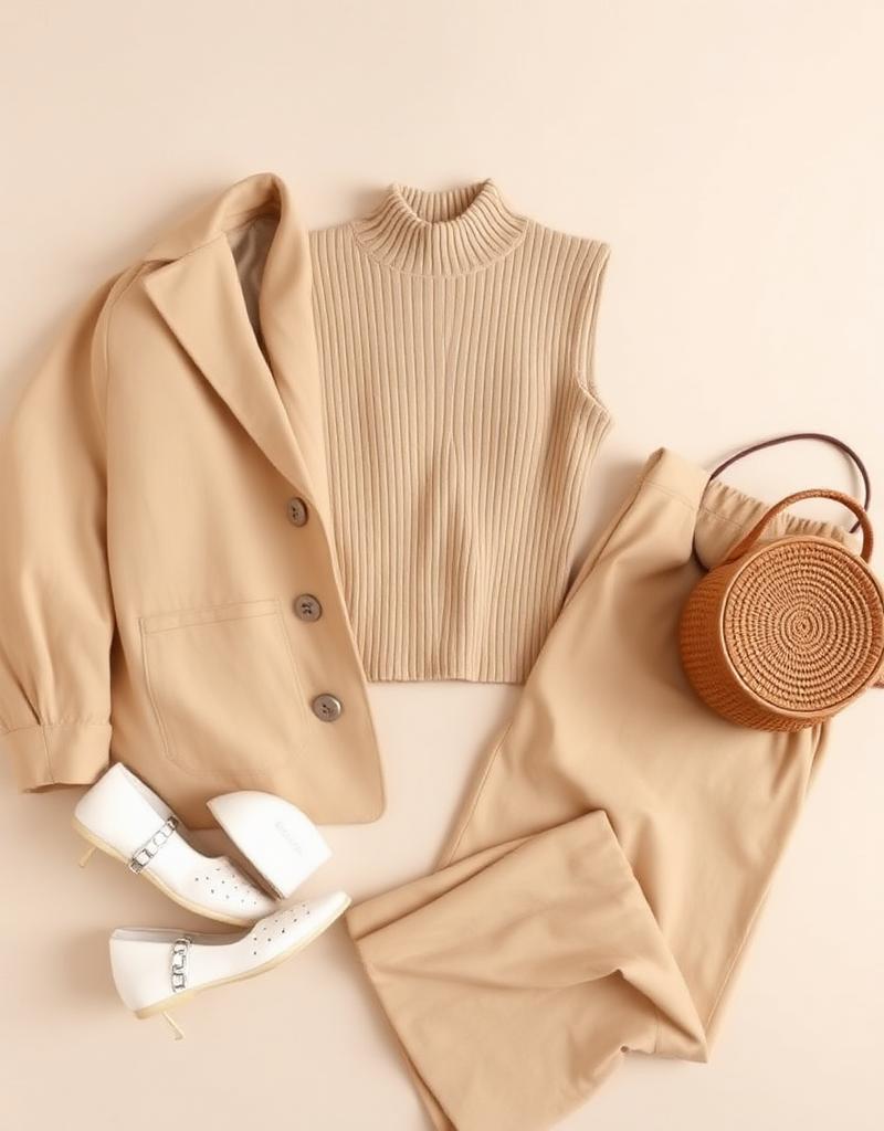 Quiet Neutrals outfit — Minimalist look